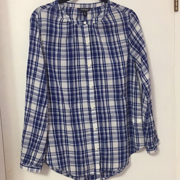 Lucky Brand Cotton Blouse - Picture 1 of 9